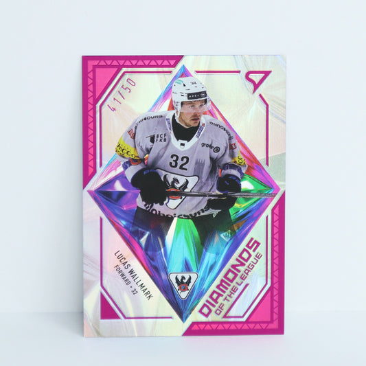 DL-12 - FRI - LUCAS WALLMARK - DIAMONDS OF THE LEAGUE PINK - 41/50