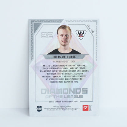 DL-12 - FRI - LUCAS WALLMARK - DIAMONDS OF THE LEAGUE PINK - 41/50