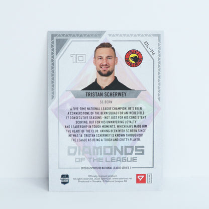 DL-14 - SCB - TRISTAN SCHERWEY - DIAMONDS OF THE LEAGUE PINK - 19/50