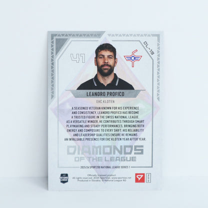 DL-19 - EHCK - LEANDRO PROFICO - DIAMONDS OF THE LEAGUE PINK - 24/50