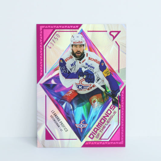 DL-19 - EHCK - LEANDRO PROFICO - DIAMONDS OF THE LEAGUE PINK - 43/50