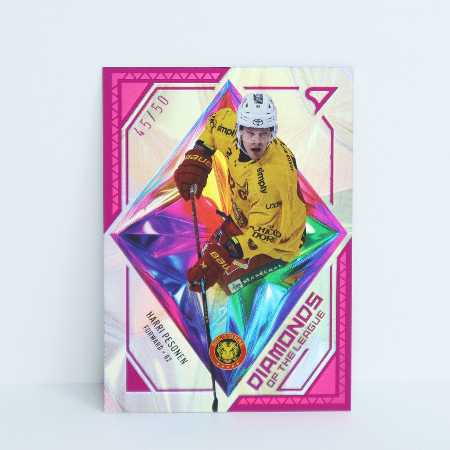 DL-21 - SCL - HARRI PESONEN - DIAMONDS OF THE LEAGUE PINK - 45/50