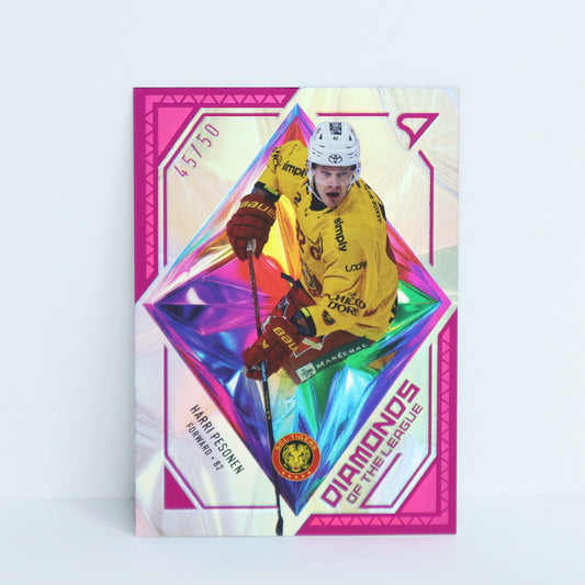 DL-21 - SCL - HARRI PESONEN - DIAMONDS OF THE LEAGUE PINK - 45/50