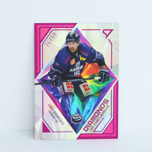 DL-24 - HCAP - CHRIS DIDOMENICO - DIAMONDS OF THE LEAGUE PINK - 34/50