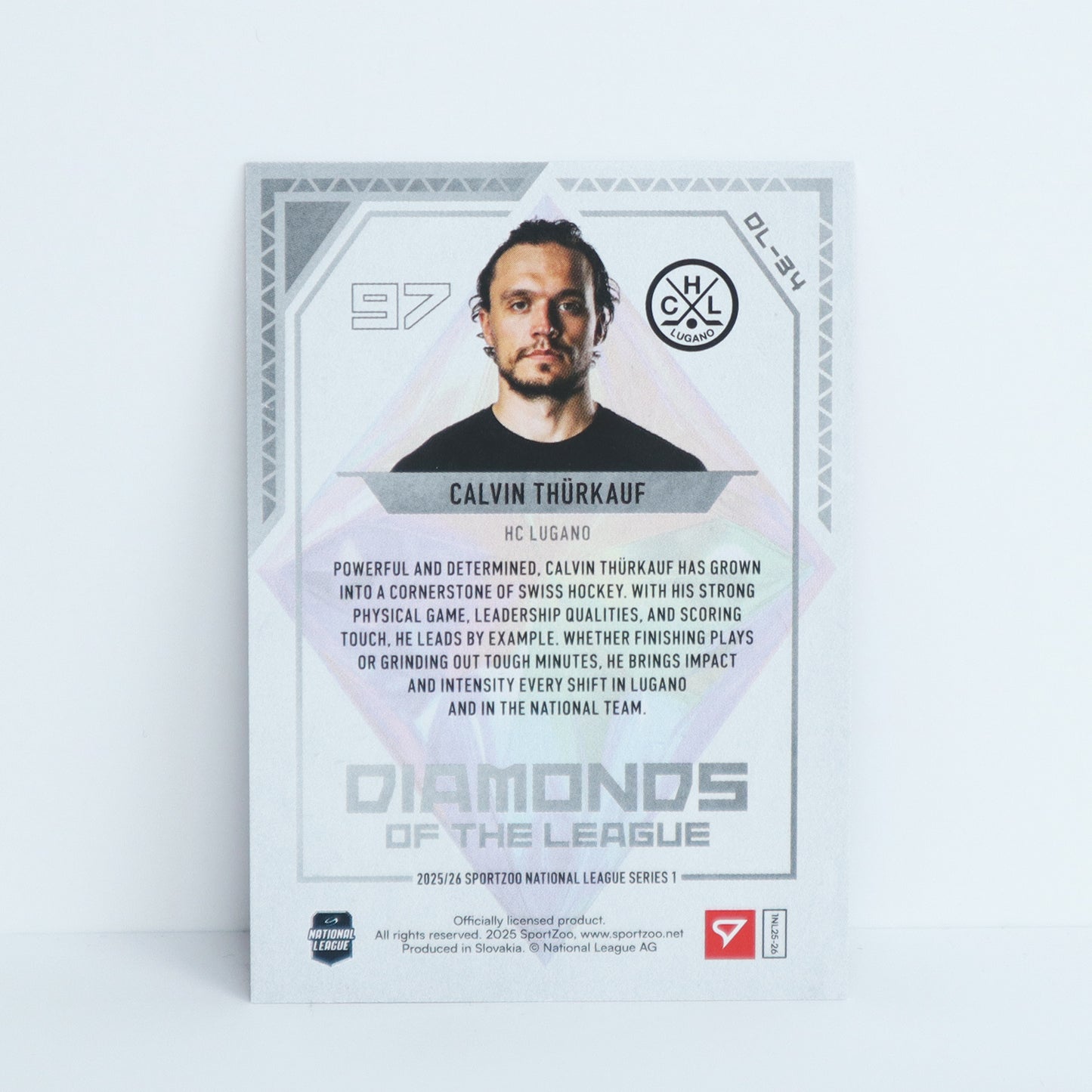 DL-34 - HCL - CALVIN THURKAUF - DIAMONDS OF THE LEAGUE PINK - 03/50