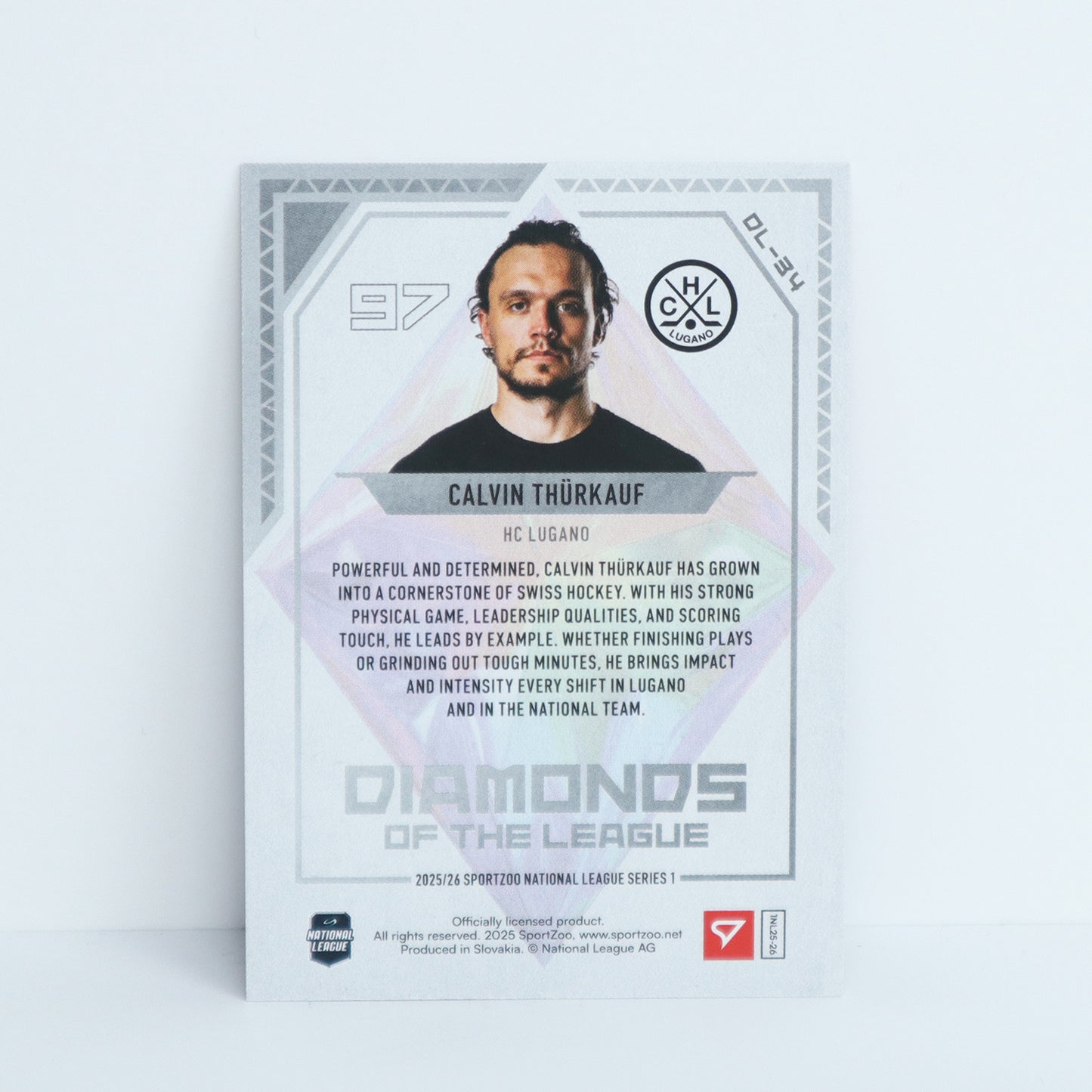 DL-34 - HCL - CALVIN THURKAUF - DIAMONDS OF THE LEAGUE PINK - 23/50