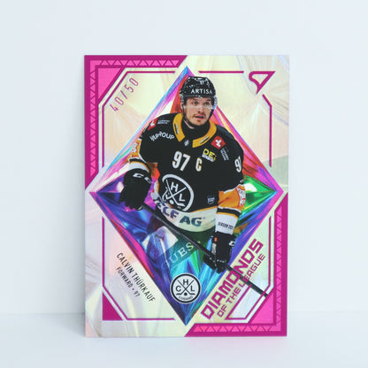 DL-34 - HCL - CALVIN THURKAUF - DIAMONDS OF THE LEAGUE PINK - 40/50