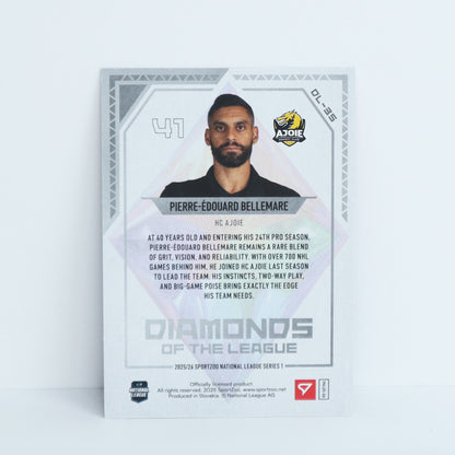 DL-35 - HCA - PIERRE-EDOUARD BELLEMARE - DIAMONDS OF THE LEAGUE PINK - 08/50