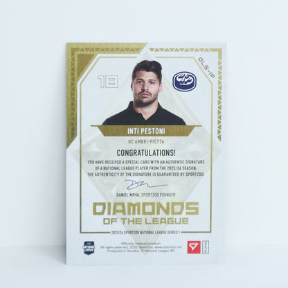 DLS-IP - HCAP - INTI PESTONI - DIAMONDS OF THE LEAGUE GOLD AUTO - 11/30