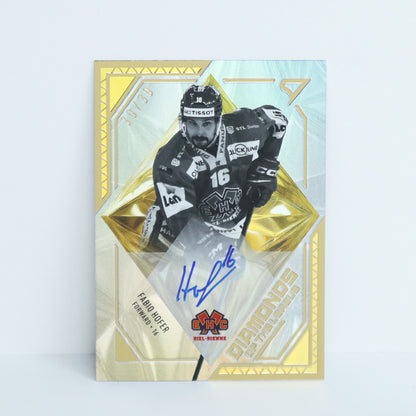 DLS-FH - EHCB - FABIO HOFER - DIAMONDS OF THE LEAGUE GOLD AUTO - 30/30