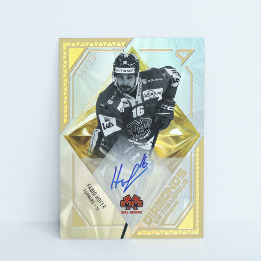 DLS-FH - EHCB - FABIO HOFER - DIAMONDS OF THE LEAGUE GOLD AUTO - 30/30