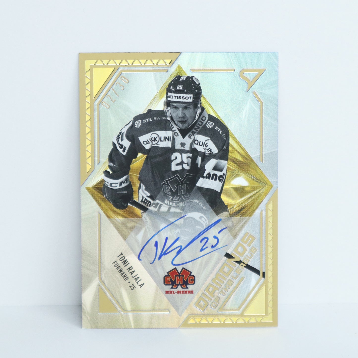 DLS-TR - EHCB - TONI RAJALA - DIAMONDS OF THE LEAGUE GOLD AUTO - 02/30