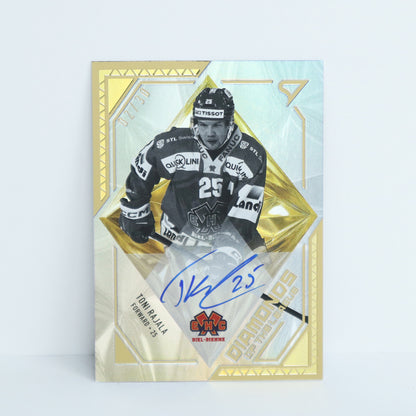 DLS-TR - EHCB - TONI RAJALA - DIAMONDS OF THE LEAGUE GOLD AUTO - 02/30