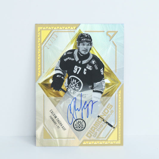 DLS-CT - HCL - CALVIN THURKAUF - DIAMONDS OF THE LEAGUE GOLD AUTO - 24/30