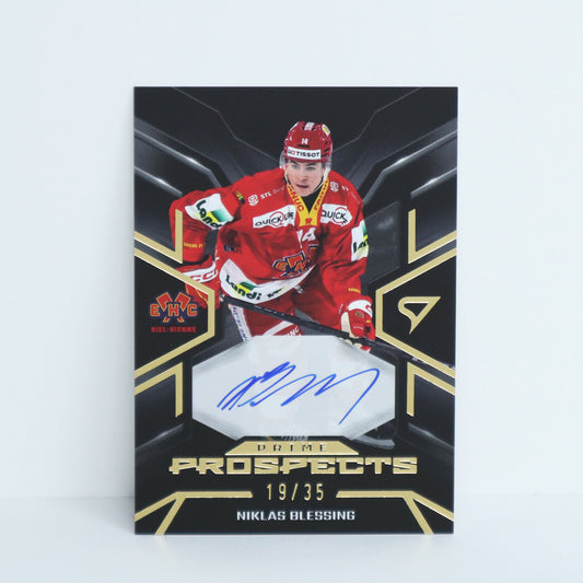 PPS-BL - EHCB - NIKLAS BLESSING - PRIME PROSPECTS GOLD AUTO - 19/35