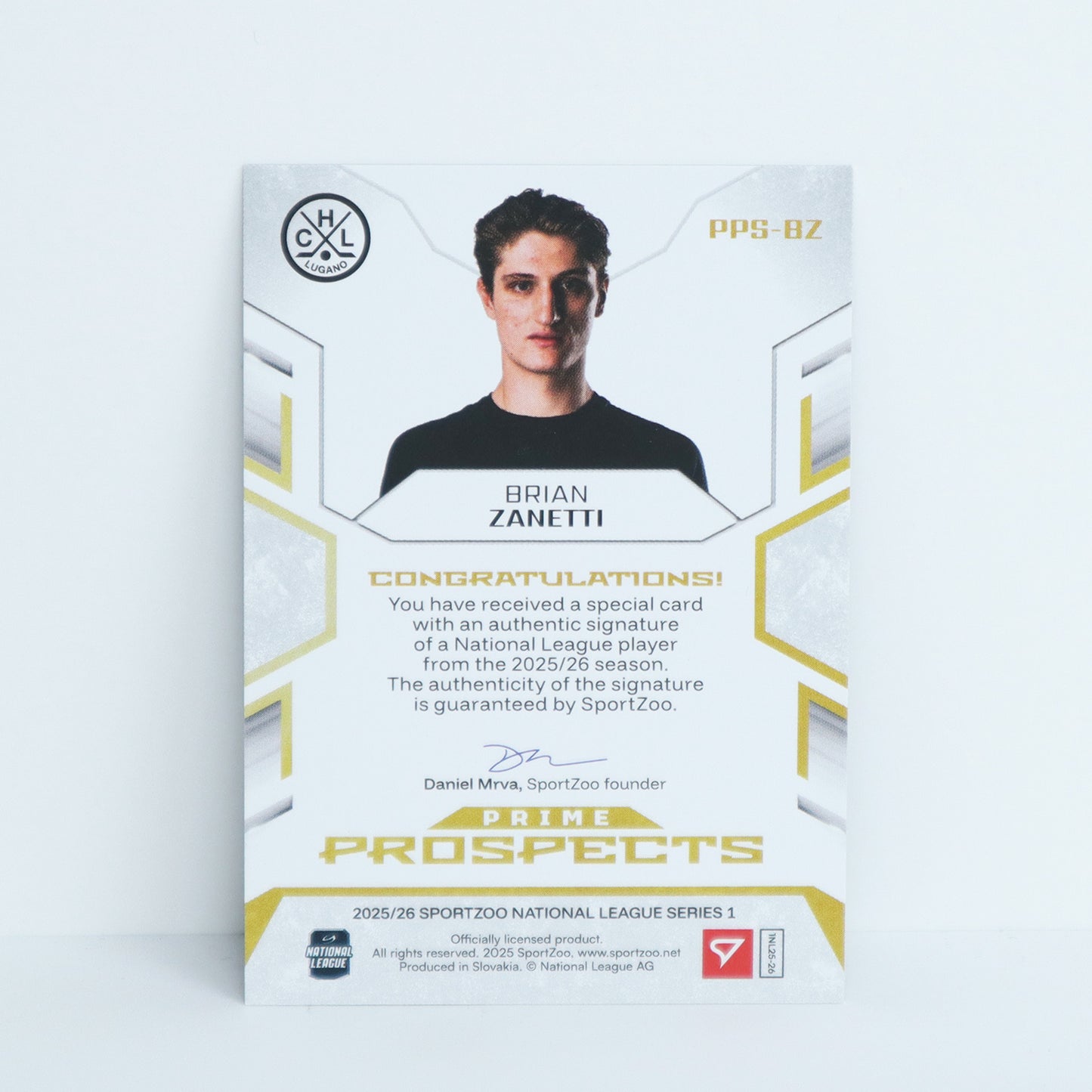 PPS-BZ - HCL - BRIAN ZANETTI - PRIME PROSPECTS GOLD AUTO - 09/35