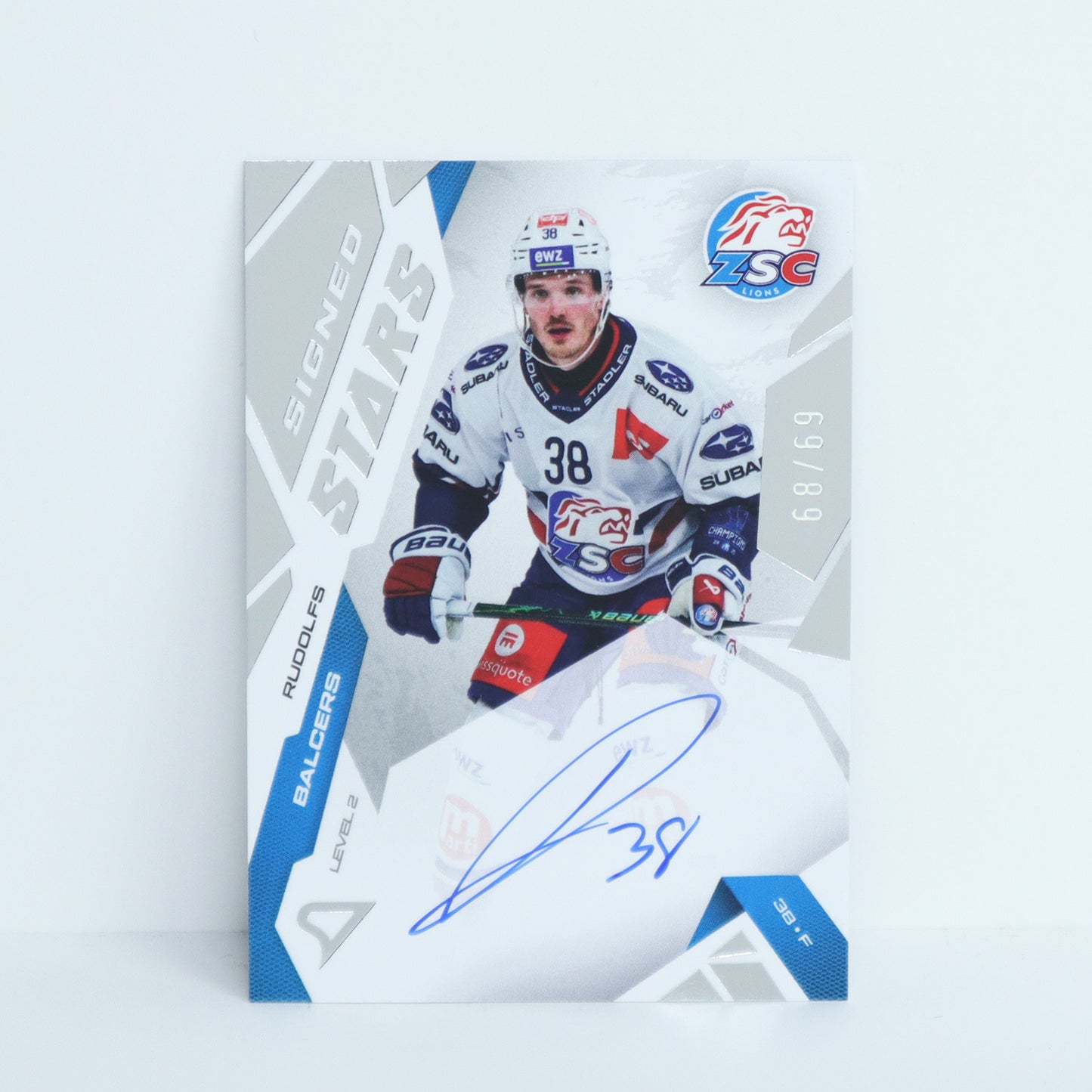 SL2-RB - ZSC - RUDOLFS BALCERS - SIGNED STARS LEVEL 2 - 68/69