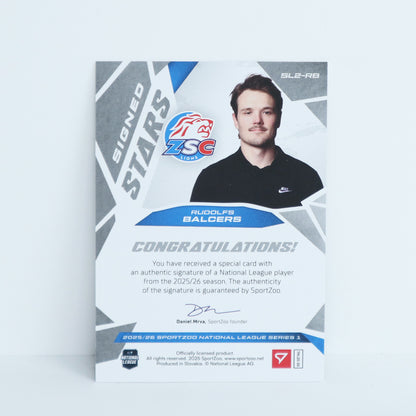 SL2-RB - ZSC - RUDOLFS BALCERS - SIGNED STARS LEVEL 2 - 68/69