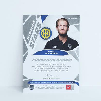SL2-SR - HCD - SIMON RYFORS - SIGNED STARS LEVEL 2 - 61/69