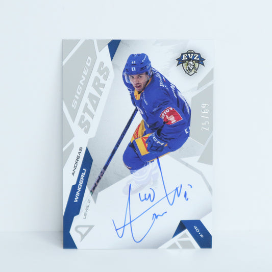 SL2-AW - EVZ - ANDREAS WINGERLI - SIGNED STARS LEVEL 2 - 25/69