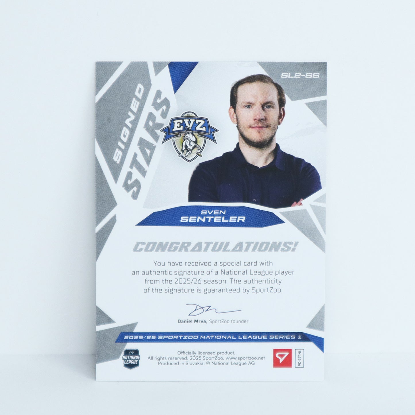 SL2-SS - EVZ - SVEN SENTELER - SIGNED STARS LEVEL 2 - 51/69