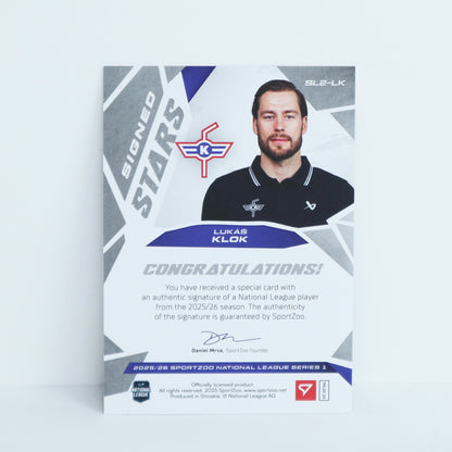 SL2-LK - EHCK - LUKAS KLOK - SIGNED STARS LEVEL 2 - 34/69