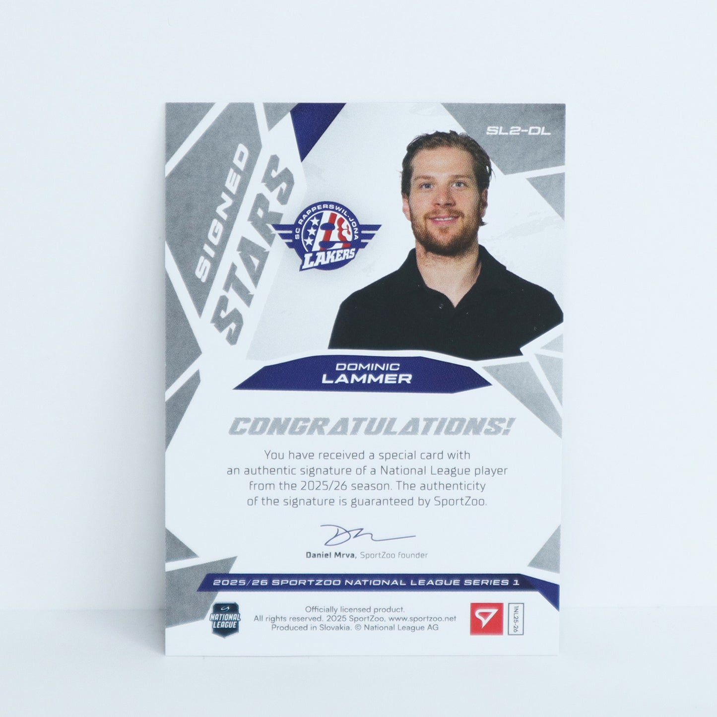 SL2-DL - SCRJ - DOMINIC LAMMER - SIGNED STARS LEVEL 2 - 56/69