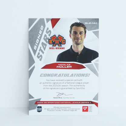 SL2-NM - EHCB - NICOLAS MULLER - SIGNED STARS LEVEL 2 - 47/69