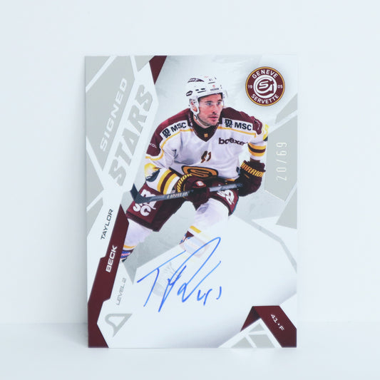 SL2-TB - GSHC - TAYLOR BECK - SIGNED STARS LEVEL 2 - 20/69