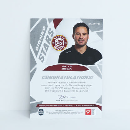 SL2-TB - GSHC - TAYLOR BECK - SIGNED STARS LEVEL 2 - 40/69