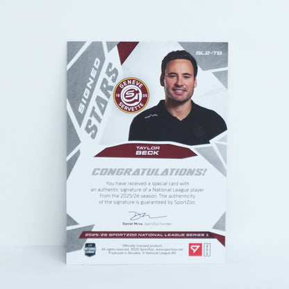 SL2-TB - GSHC - TAYLOR BECK - SIGNED STARS LEVEL 2 - 57/69