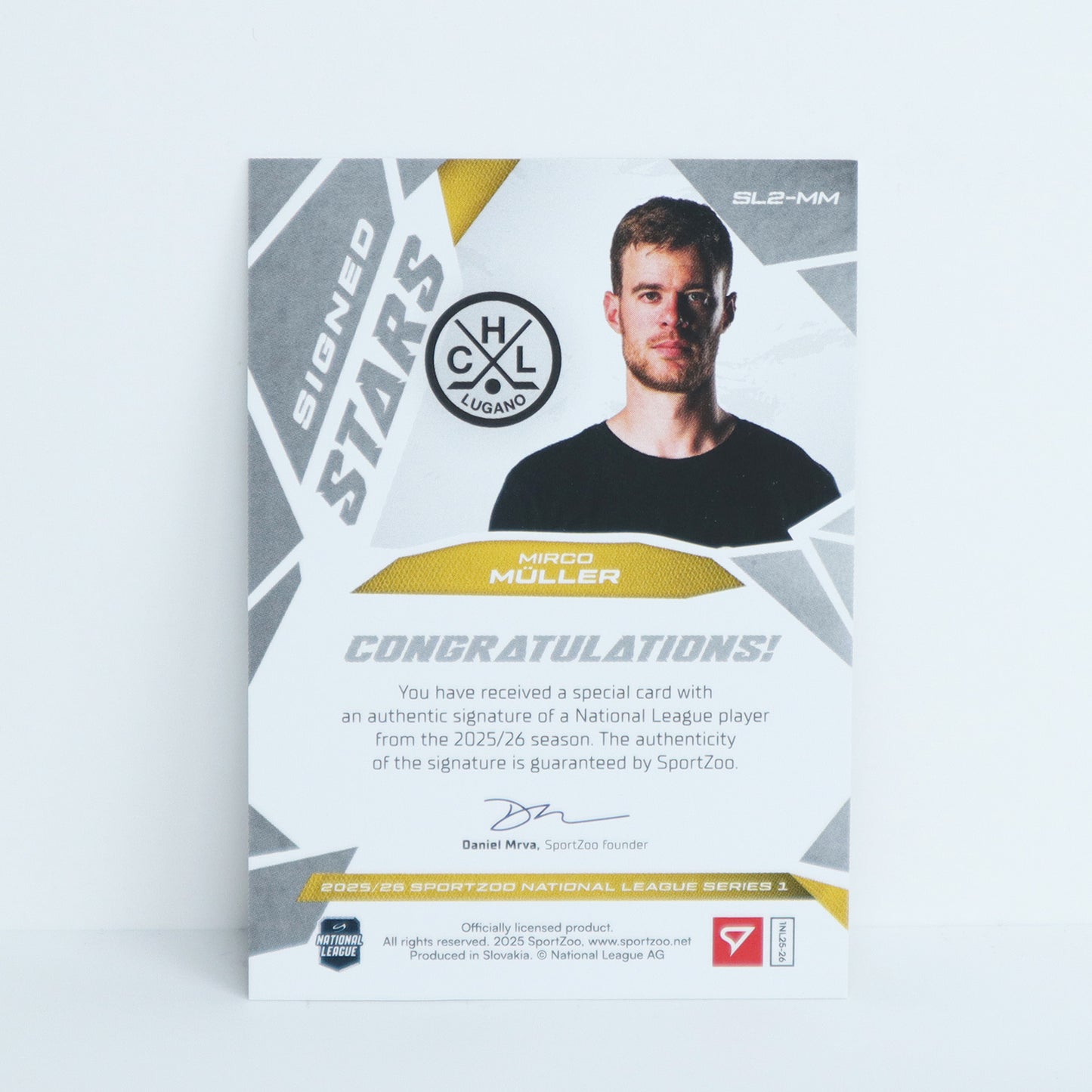 SL2-MM - HCL - MIRCO MULLER - SIGNED STARS LEVEL 2 - 47/69