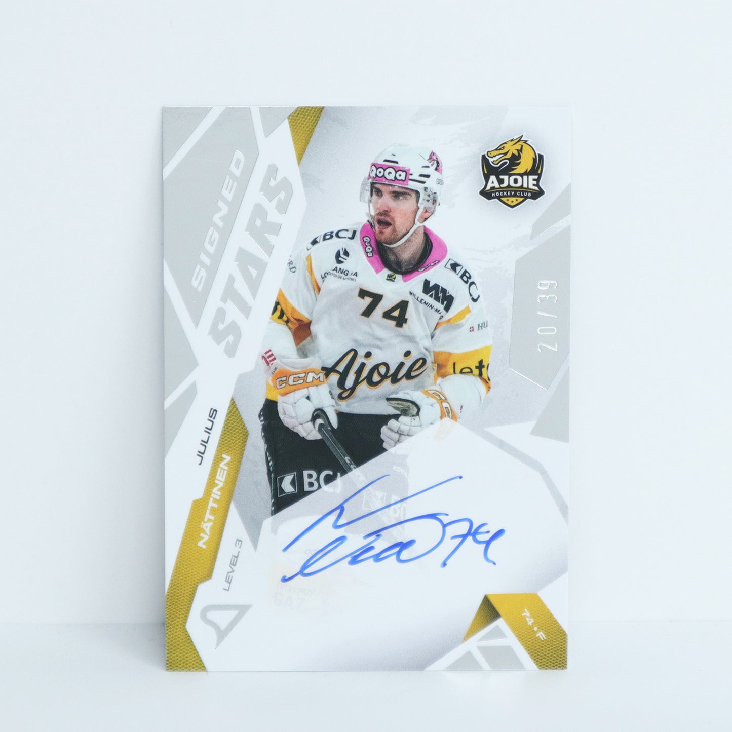SL3-JN - HCA - JULIUS NATTINEN - SIGNED STARS LEVEL 3 - 20/39