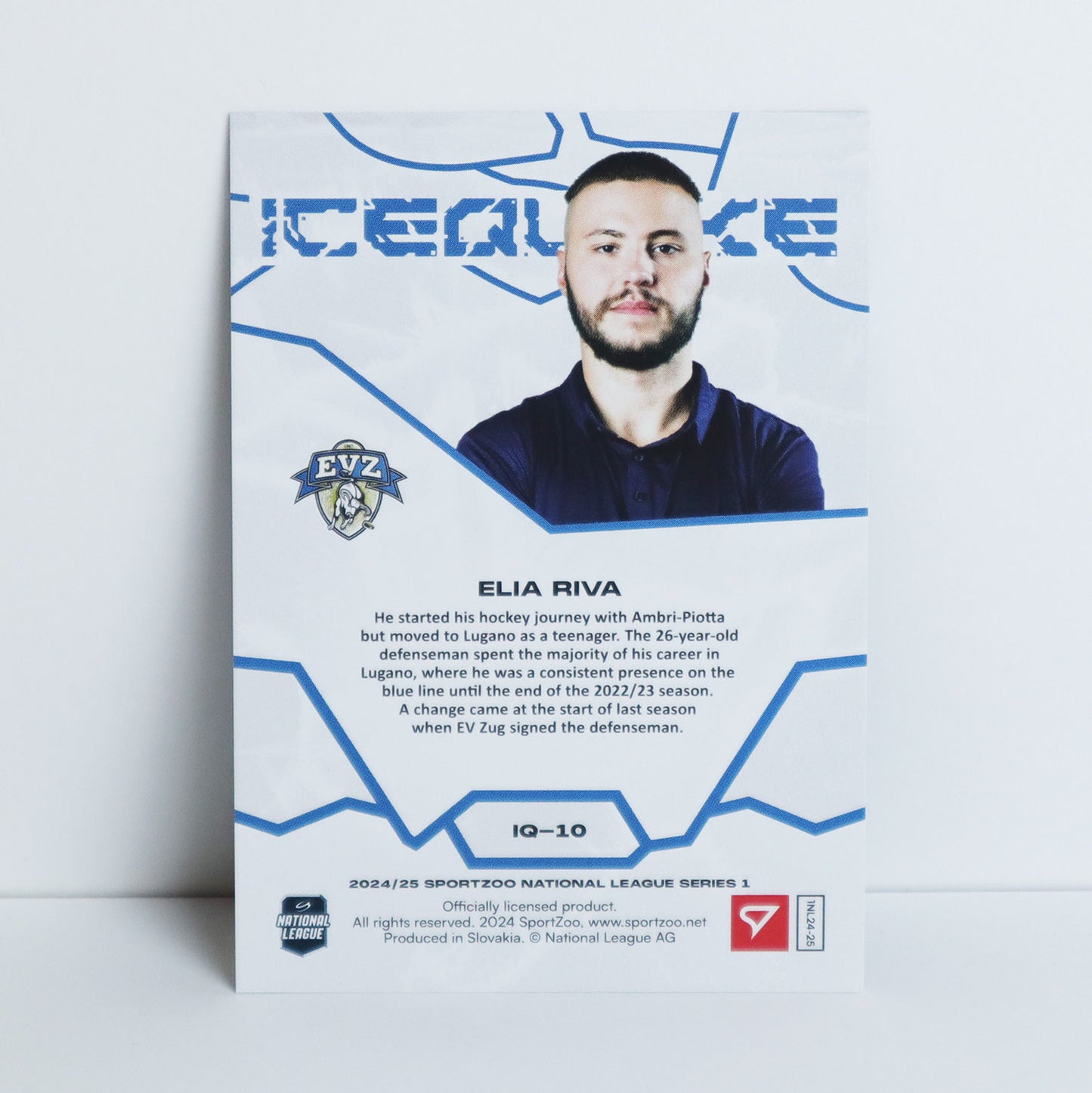 IQ-10 - EVZ - ELIA RIVA - ICEQUAKE BLUE ICEBERG - 66/79