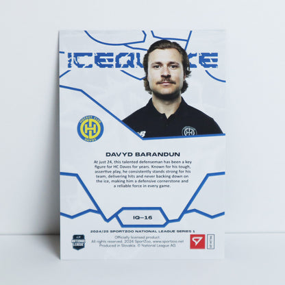 IQ-16 - HCD - DAVYD BARANDUN - ICEQUAKE BLUE ICEBERG - 28/79