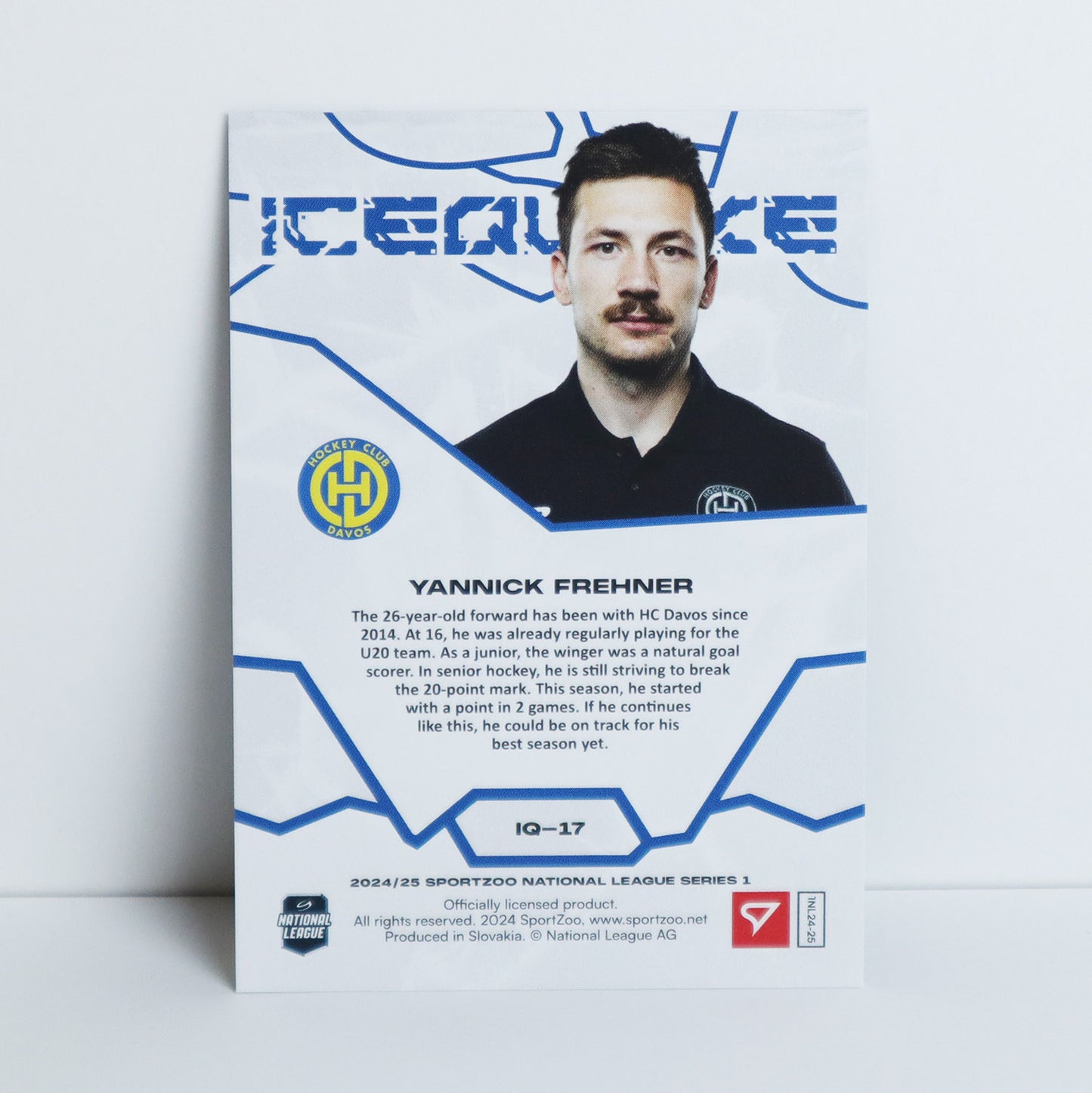 IQ-17 - HCD - YANNICK FREHNER - ICEQUAKE BLUE ICEBERG - 66/79