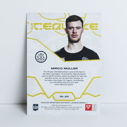 IQ-20 - HCL - MIRCO MULLER - ICEQUAKE BLUE ICEBERG - 66/79