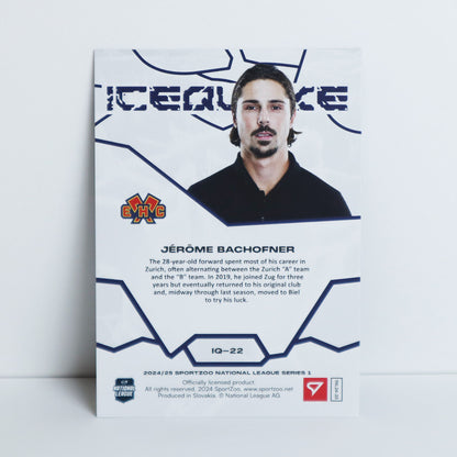 IQ-22 - EHCB - JEROME BACHOFNER - ICEQUAKE BLUE ICEBERG - 64/79