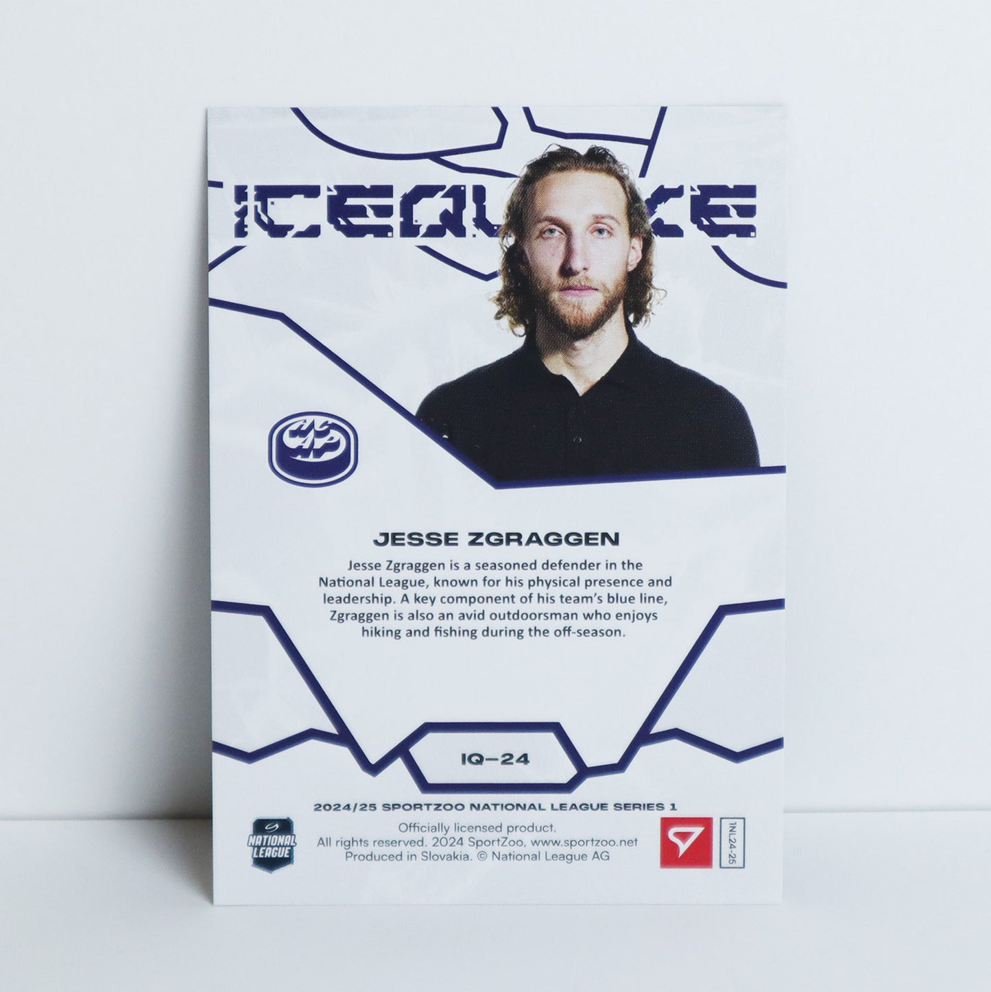 IQ-24 - HCAP - JESSE ZGRAGGEN - ICEQUAKE BLUE ICEBERG - 21/79