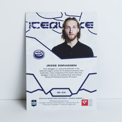 IQ-24 - HCAP - JESSE ZGRAGGEN - ICEQUAKE BLUE ICEBERG - 66/79