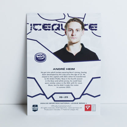 IQ-25 - HCAP - ANDRE HEIM - ICEQUAKE BLUE ICEBERG - 66/79