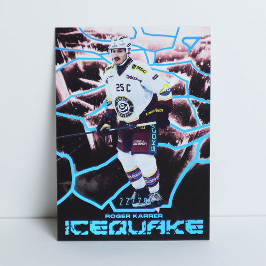 IQ-26 - GSHC - ROGER KARRER - ICEQUAKE BLUE ICEBERG - 22/79