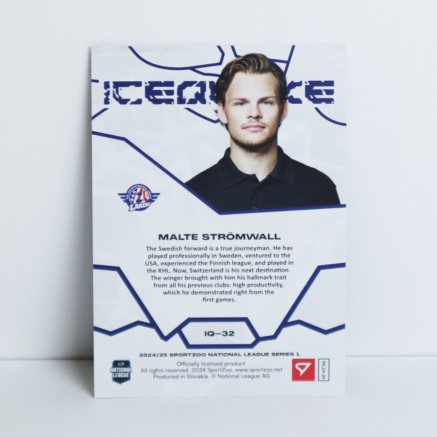 IQ-32 - SCRJ - MALTE STROMWALL - ICEQUAKE BLUE ICEBERG - 66/79