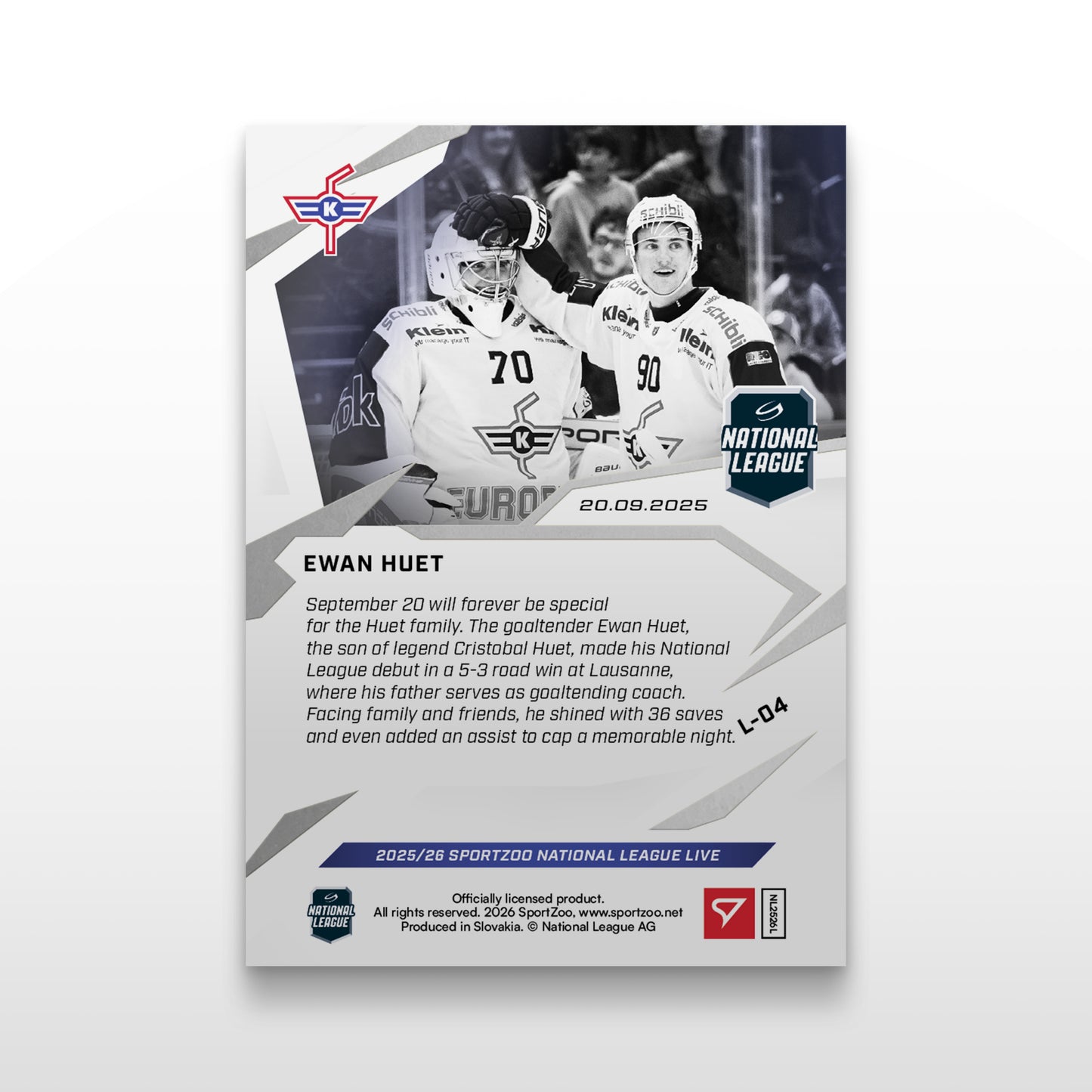 L-04 - EWAN HUET - LIVE CARDS