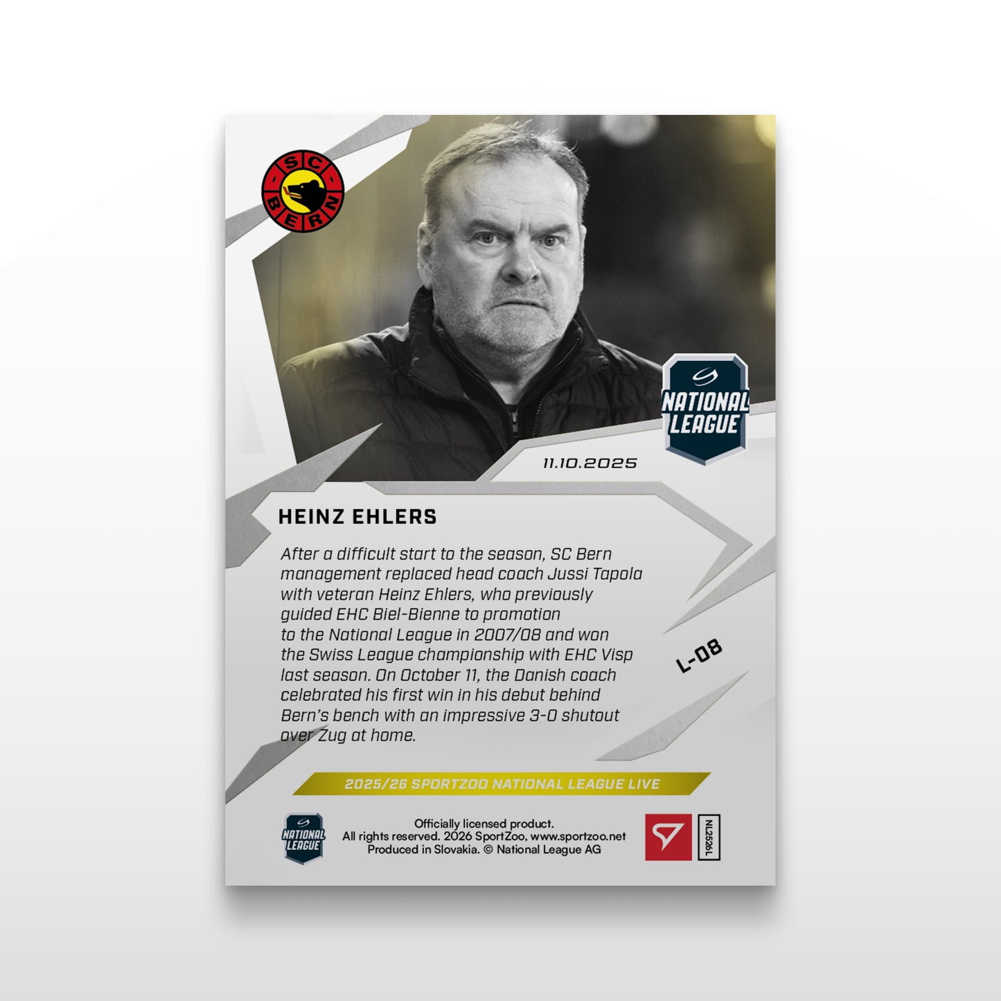 L-08 - HEINZ EHLERS - LIVE CARDS