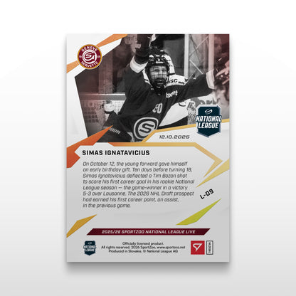 L-09 - SIMAS IGNATAVICIUS - LIVE CARDS