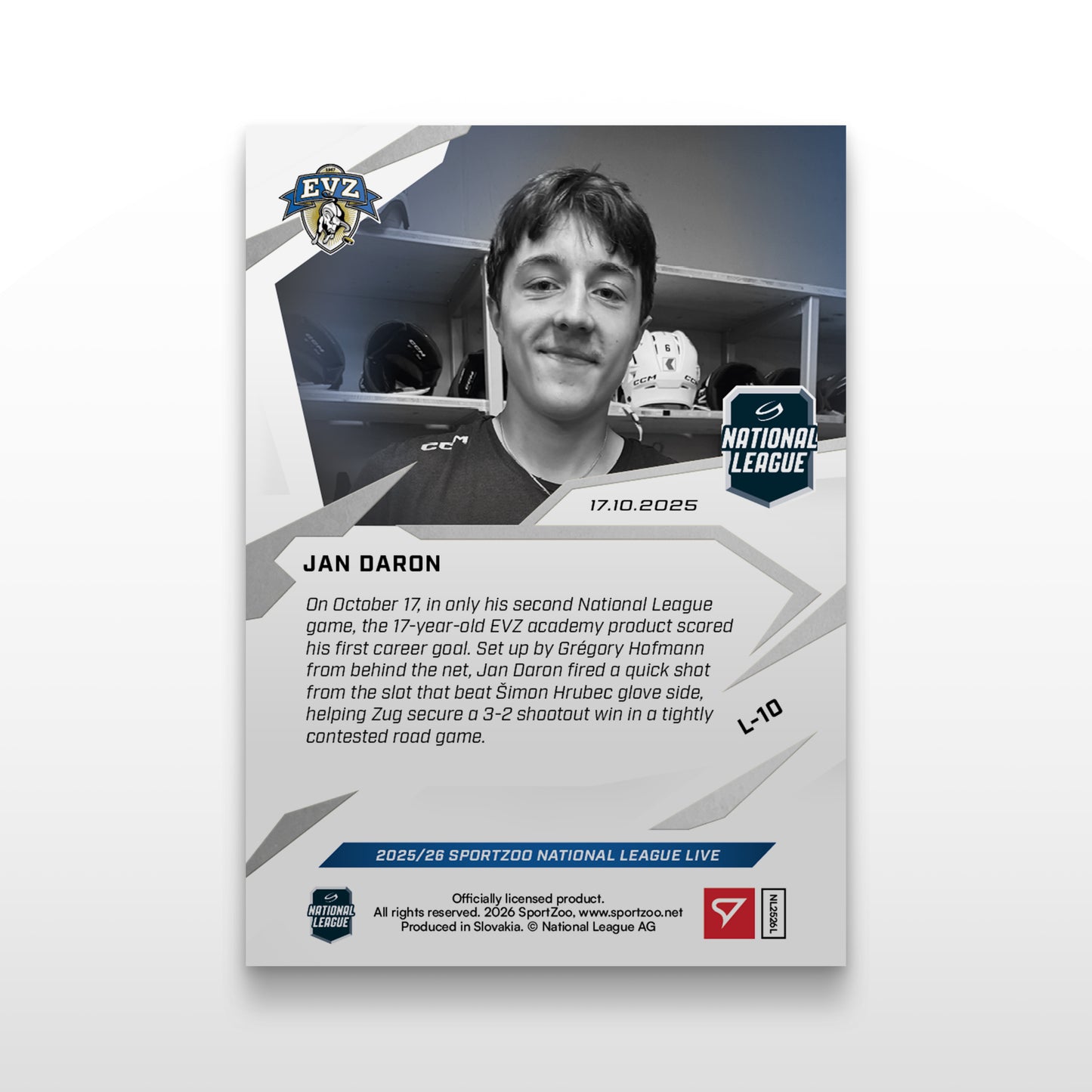 L-10 - JAN DARON - LIVE CARDS