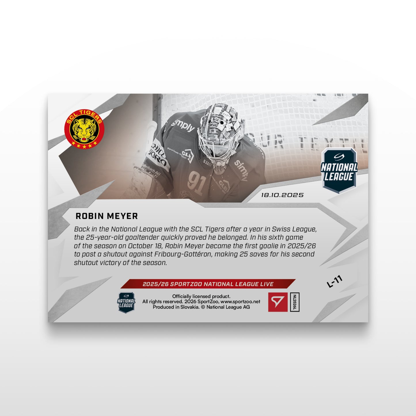 L-11 - ROBIN MEYER - LIVE CARDS