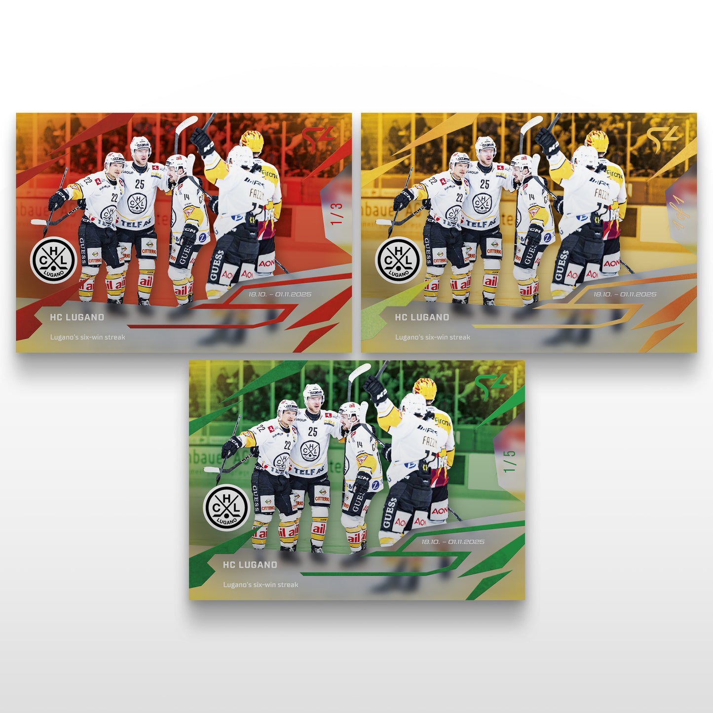 L-12 - HC LUGANO - LIVE CARDS