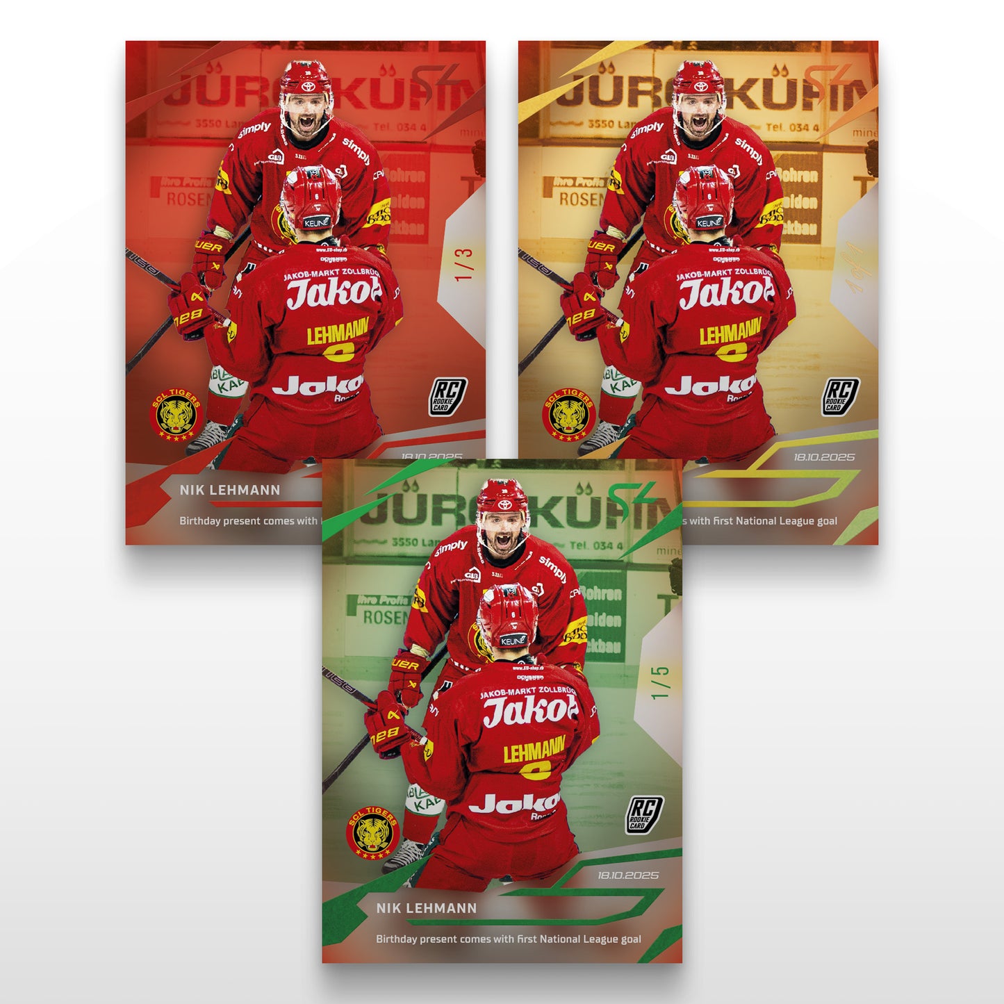 L-13 - NIK LEHMANN - LIVE CARDS